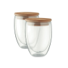 Lot de 2 verres 350 ml TIRANA SET