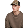 Casquette retro trucker multicam