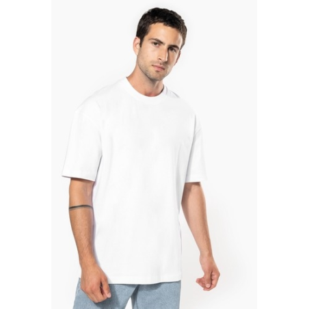 T-shirt unisexe oversize manches courtes