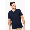 T-shirt Supima® col V manches courtes homme