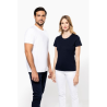 T-shirt Supima® col rond manches courtes femme