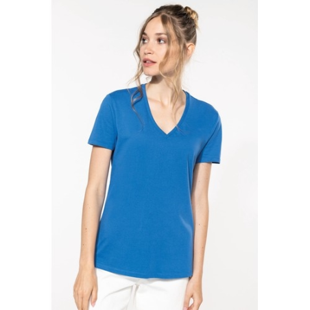 T-shirt BIO150IC col V femme