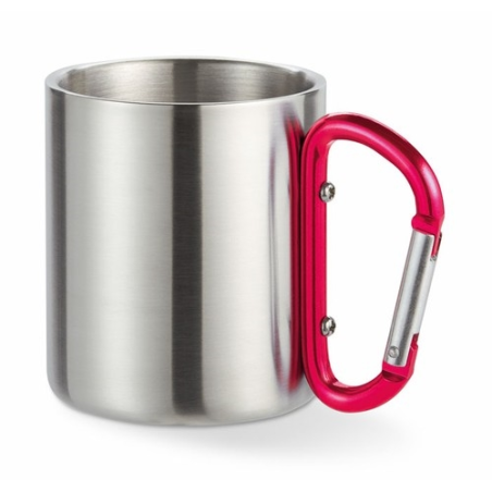 Mug acier et anse mousqueton  TRUMBO