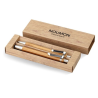 Coffret stylo et crayon en bam BAMBOOSET