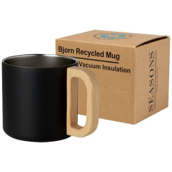 Tasse Bjorn de 360 ml en acier inoxydable recyclé certifiée RCS avec isolation sous vide et couche de cuivre