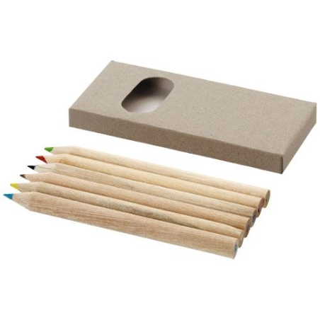 Set de 6 crayons de couleur Ayola