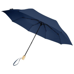 Parapluie 21" pliable windproof en PET recyclé Birgit