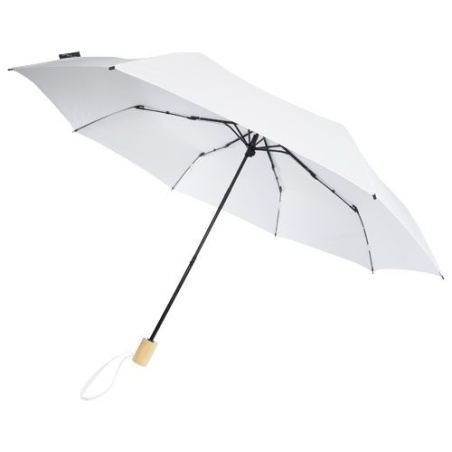 Parapluie 21" pliable windproof en PET recyclé Birgit