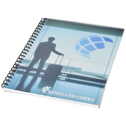 Cahier Desk-Mate® A5 à spirales avec couverture polypropylène