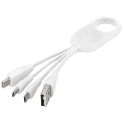 Câble USB multi ports type C 4 en 1 Troup