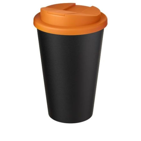 Gobelet Americano® Eco recyclé de 350ml avec couvercle anti-déversement