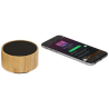 Haut-parleur Bluetooth® en bambou Cosmos