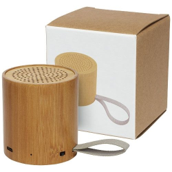 Haut-parleur Bluetooth® Lako en bambou