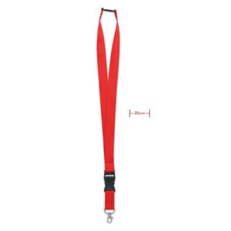 Lanyard crochet métal 25mm WIDE LANY