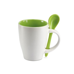 Mug avec cuillère 250 ml DUAL