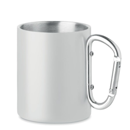 Mug en métal anse mousqueton AROM