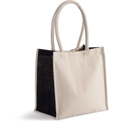 Sac cabas en coton / jute - 17 L