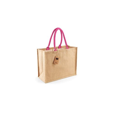 Sac shopping classique en jute