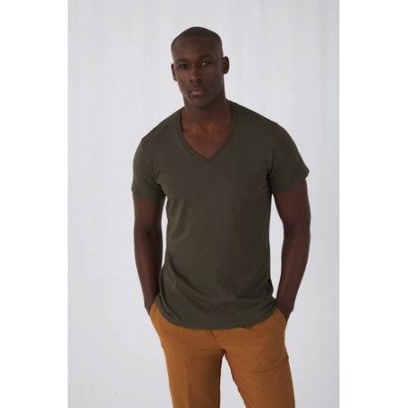 T-shirt BIO Inspire col V Homme