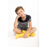 T-shirt marin col rond Bio enfant