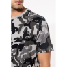 T-shirt camo manches courtes homme