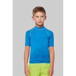 T-shirt technique à manches courtes avec protection anti-UV enfant