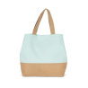 Sac shopping en toiles de coton et jute