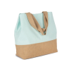 Sac shopping en toiles de coton et jute