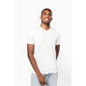 T-shirt manches courtes col V homme