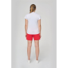 T-shirt de sport bi-matière manches courtes femme