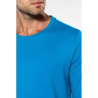 T-shirt col rond manches longues homme