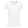 T-shirt Supima® col V manches courtes femme