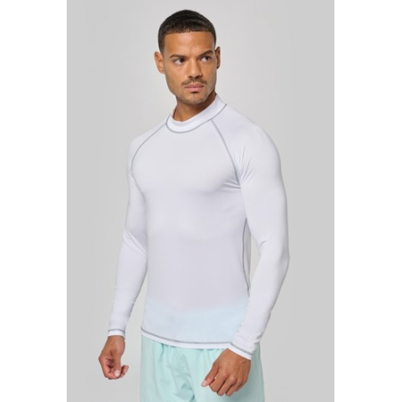 T-shirt technique à manches longues avec protection anti-UV unisexe