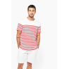 T-shirt marin col rond Bio homme