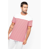 T-shirt marin col rond Bio homme