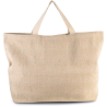 Grand sac de shopping fourre-tout esprit rustique