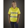 T-shirt col V haute visibilité Top Cool