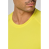 T-shirt double peau sport manches longues unisexe