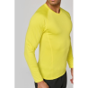 T-shirt double peau sport manches longues unisexe