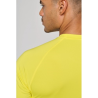 T-shirt double peau sport manches longues unisexe