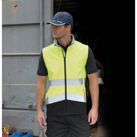 Gilet softshell High Viz