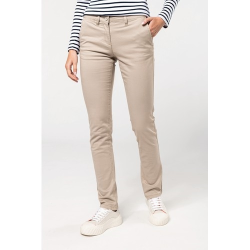 Pantalon chino femme