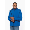 Veste softshell à capuche amovible homme