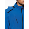 Veste softshell à capuche amovible homme