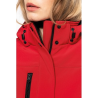 Parka softshell doublée capuche femme