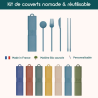 Kit couverts réutilisables