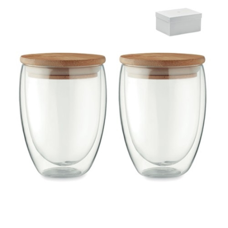 Lot de 2 verres 350 ml TIRANA SET