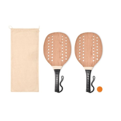 Set beach tennis en  de rose PALAS